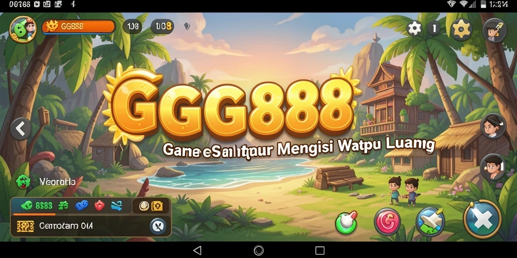 Tampilan gameplay seru GGG888 di ponsel Anda.