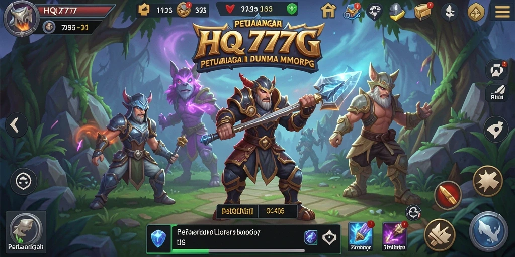 Gameplay menarik dari <strong>HQ777</strong> menampilkan pertarungan seru di dunia MMORPG.