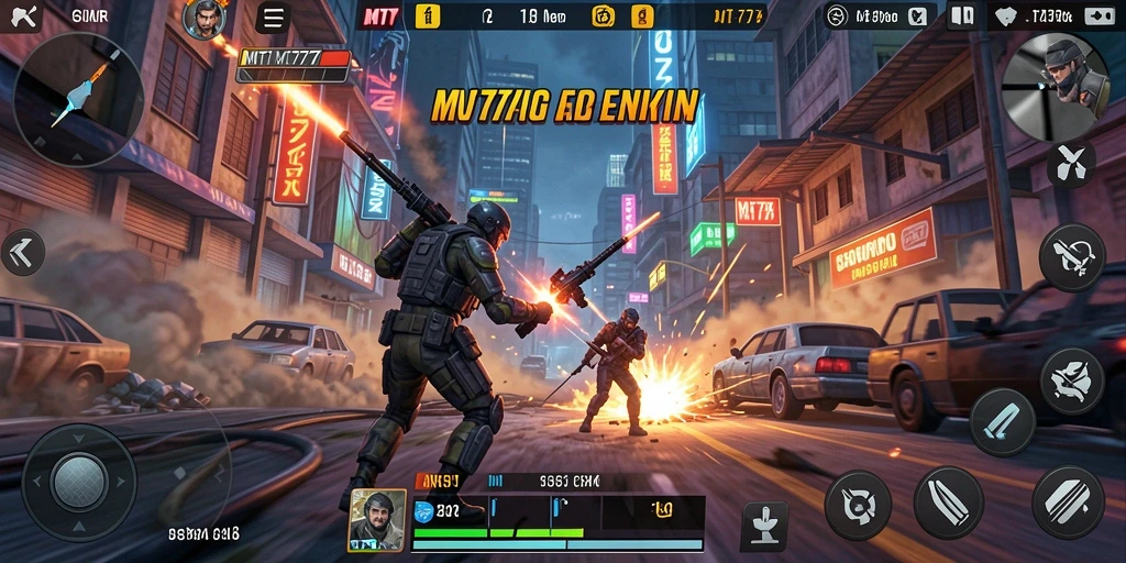 Tampilan gameplay MT777 yang memukau dan realistis.